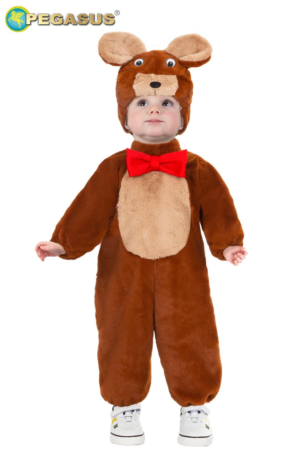 COSTUME CARNEVALE TOPO DA 0 A 36 MESI - PEGASUS PE0007 - 3