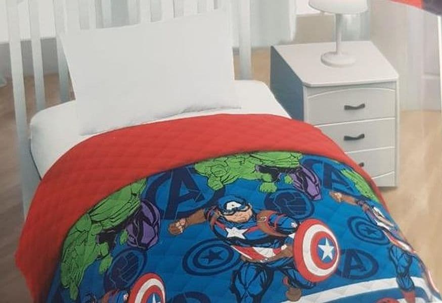 Copriletto trapuntino estivo disney avengers singolo – divano