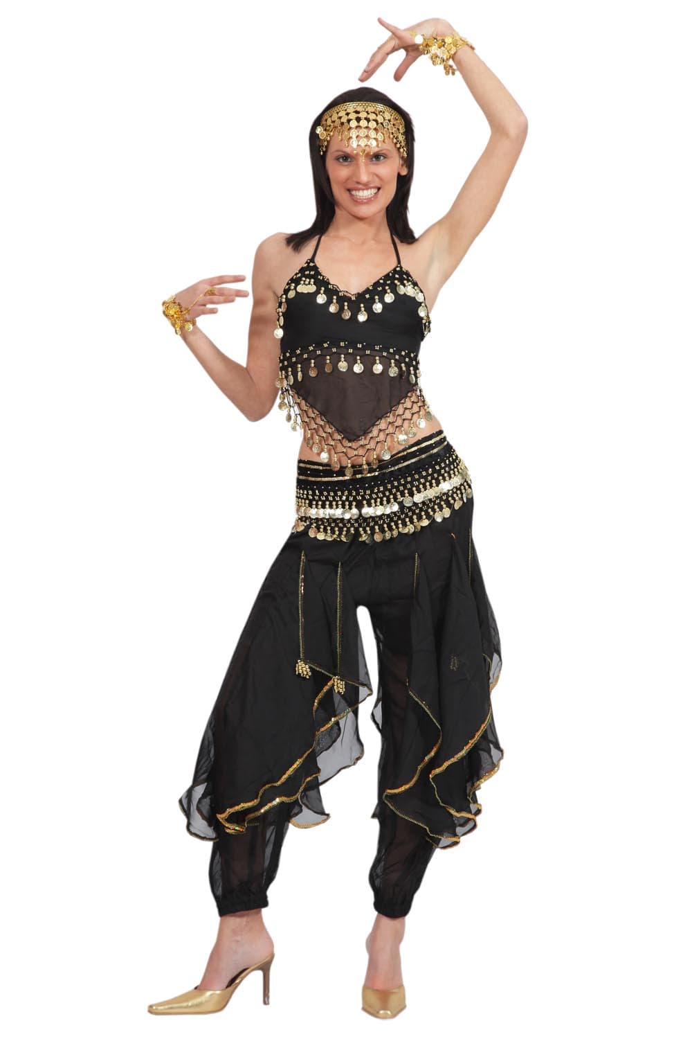 COSTUME CARNEVALE SALOME' DONNA TAGLIA UNICA - PEGASUS 3145 - 2
