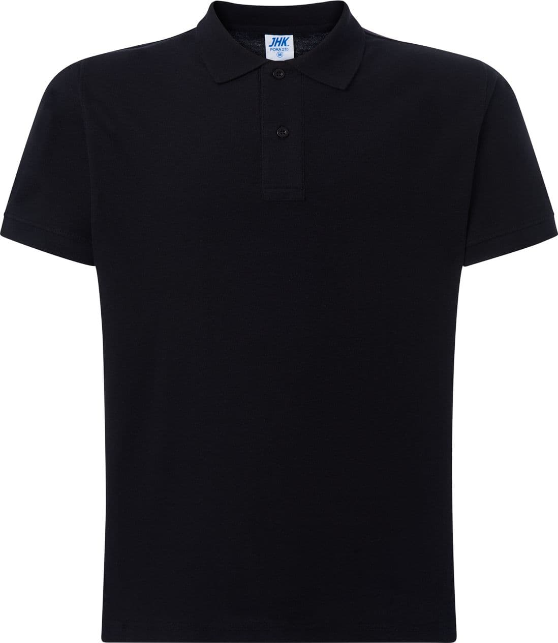 Polo mezza manica uomo 100% cotone - PORA210 – Nero – Jhk – maglia