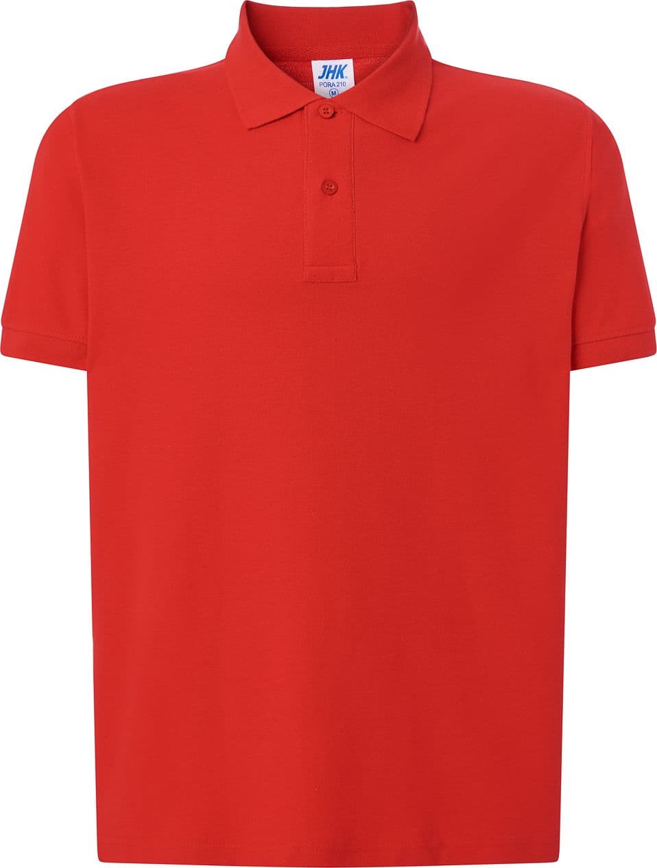 Polo mezza manica uomo 100% cotone - PORA210 – Rosso – Jhk – maglia