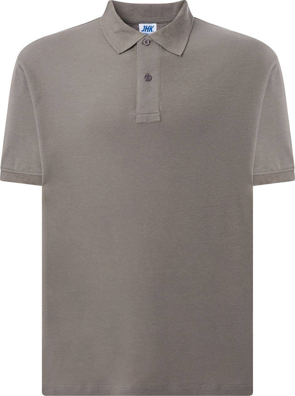 Polo mezza manica uomo 100% cotone - PORA210 – zinc – Jhk – maglia