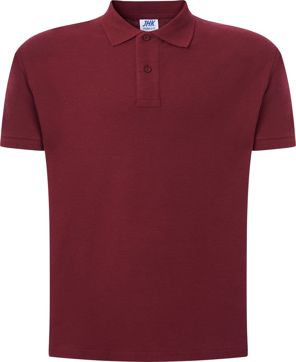 Polo mezza manica uomo 100% cotone - PORA210 – burgundy, XL – Jhk – maglia