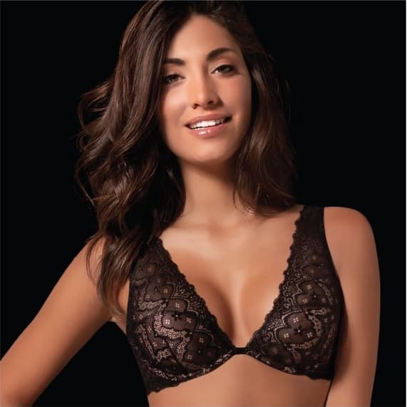 Reggiseno Bralette Love And Bra Michelle In Pizzo In Coppa B - 5