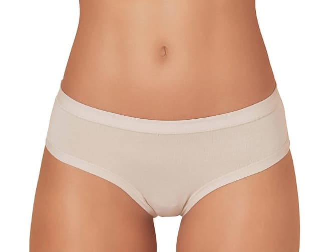 Slip Jadea Mod. 509 Vita Regolare Cotone Elasticizzato Bianco/Nero/Nudo - 5