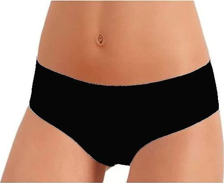 Slip Jadea Mod. 509 Vita Regolare Cotone Elasticizzato Bianco/Nero/Nudo - 6