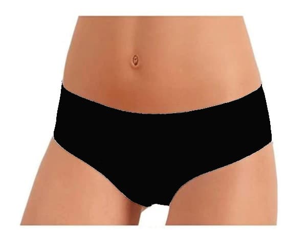Slip Jadea Mod. 509 Vita Regolare Cotone Elasticizzato Bianco/Nero/Nudo - 6