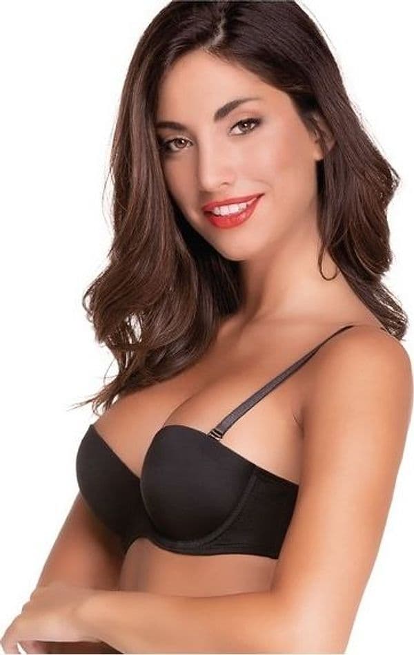 Reggiseno Love And Bra Cindy A Fascia Con Ferretto In Coppa B – 5B, Nero – Love & Bra – maglia