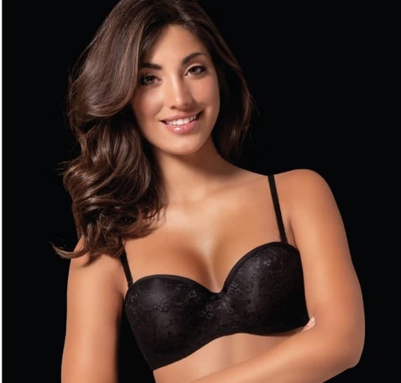 Reggiseno Love And Bra Claudia A Fascia In Pizzo Con Ferretto Coppa B - 5