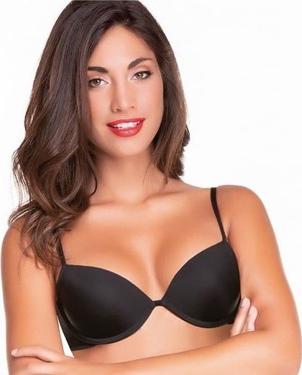 Reggiseno Love And Bra Megan Push-Up In Microfibra Coppa B – Nero, 5B – Love & Bra – maglia