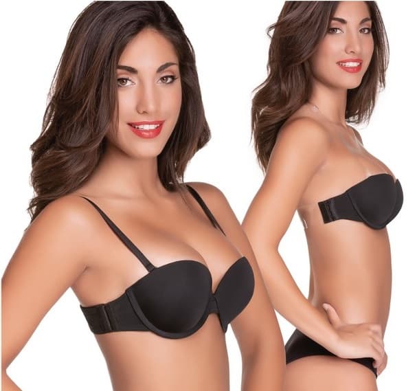Reggiseno Love And Bra Jolly Multifunzione A Fascia In Microfibra In Coppa B - 5