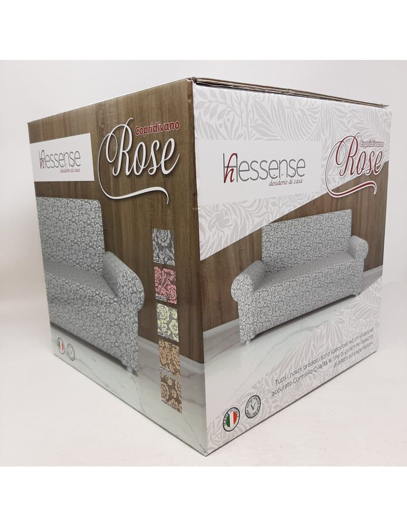 Copridivano rose elasticizzato - Hessense - 16