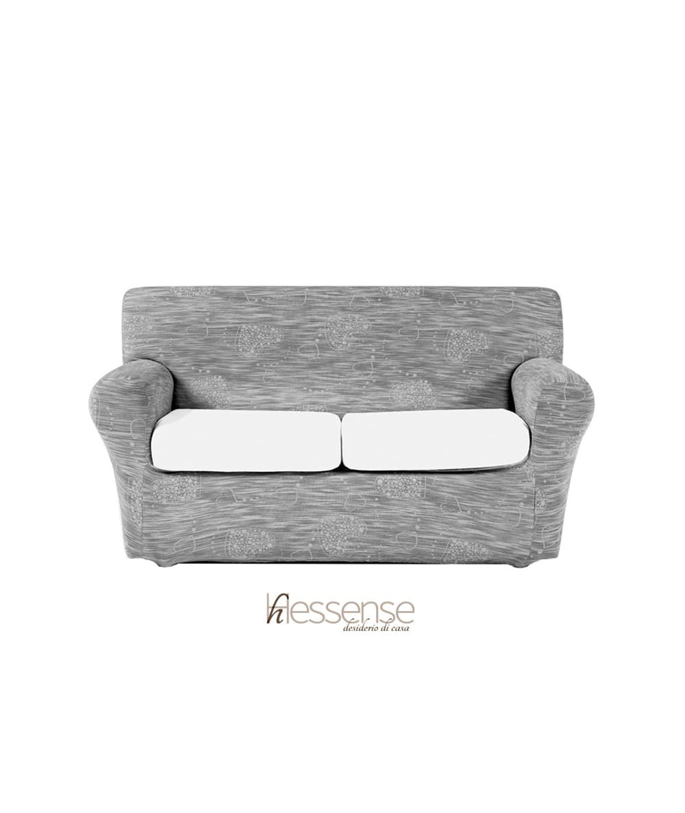 Copridivano Elasticizzato Brio Hessense Cuori - 23