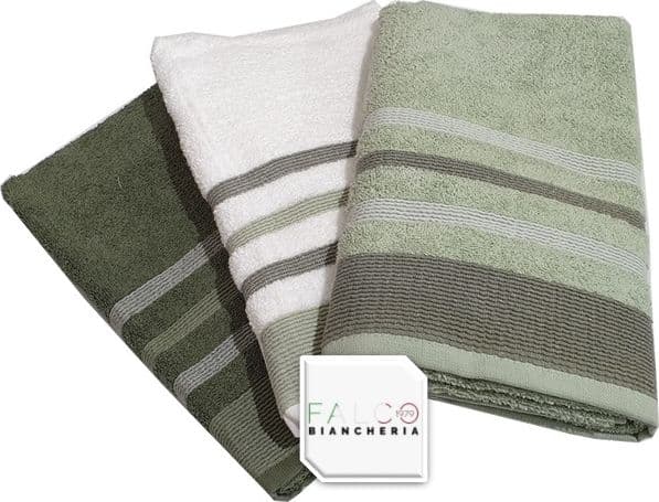 Set di 3 Asciugamani Ospiti Vingi Multicolor - 5