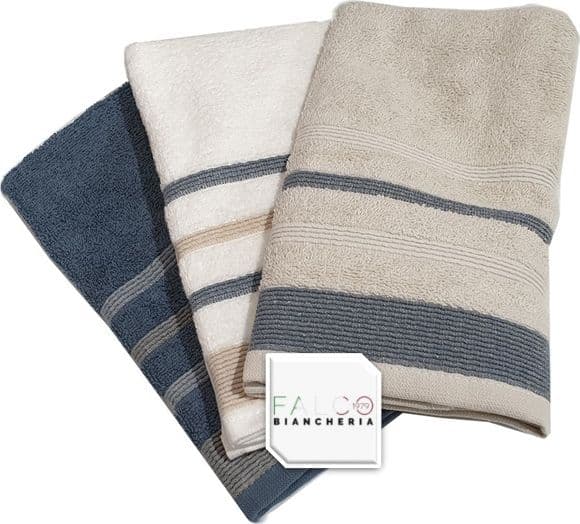 Set di 3 Asciugamani Ospiti Vingi Multicolor - 6