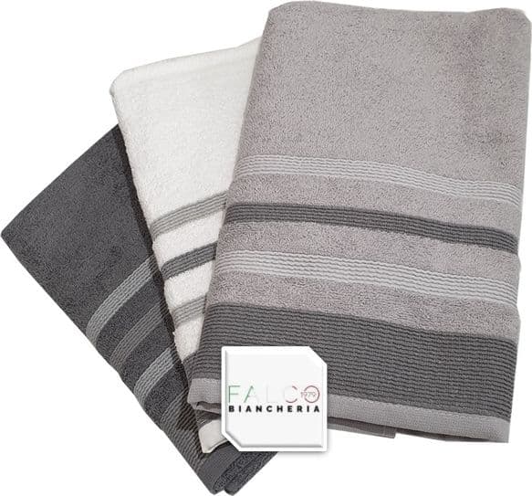 Set di 3 Asciugamani Ospiti Vingi Multicolor - 7