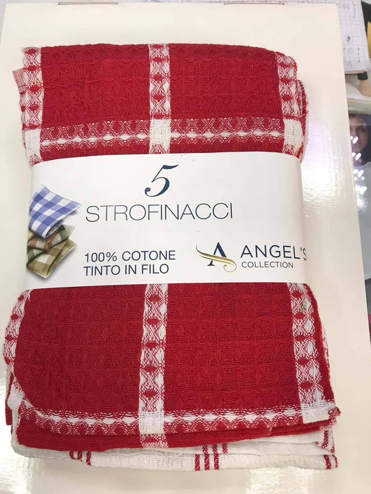 Set di 5 Strofinacci da Cucina Angel's Cotone - 3