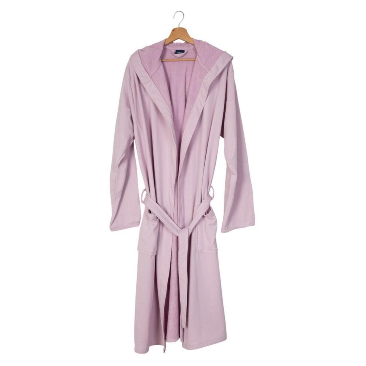 Accappatoio in Microspugna Lisbona Vingi Con Cappuccio e Cinta Unisex - 21