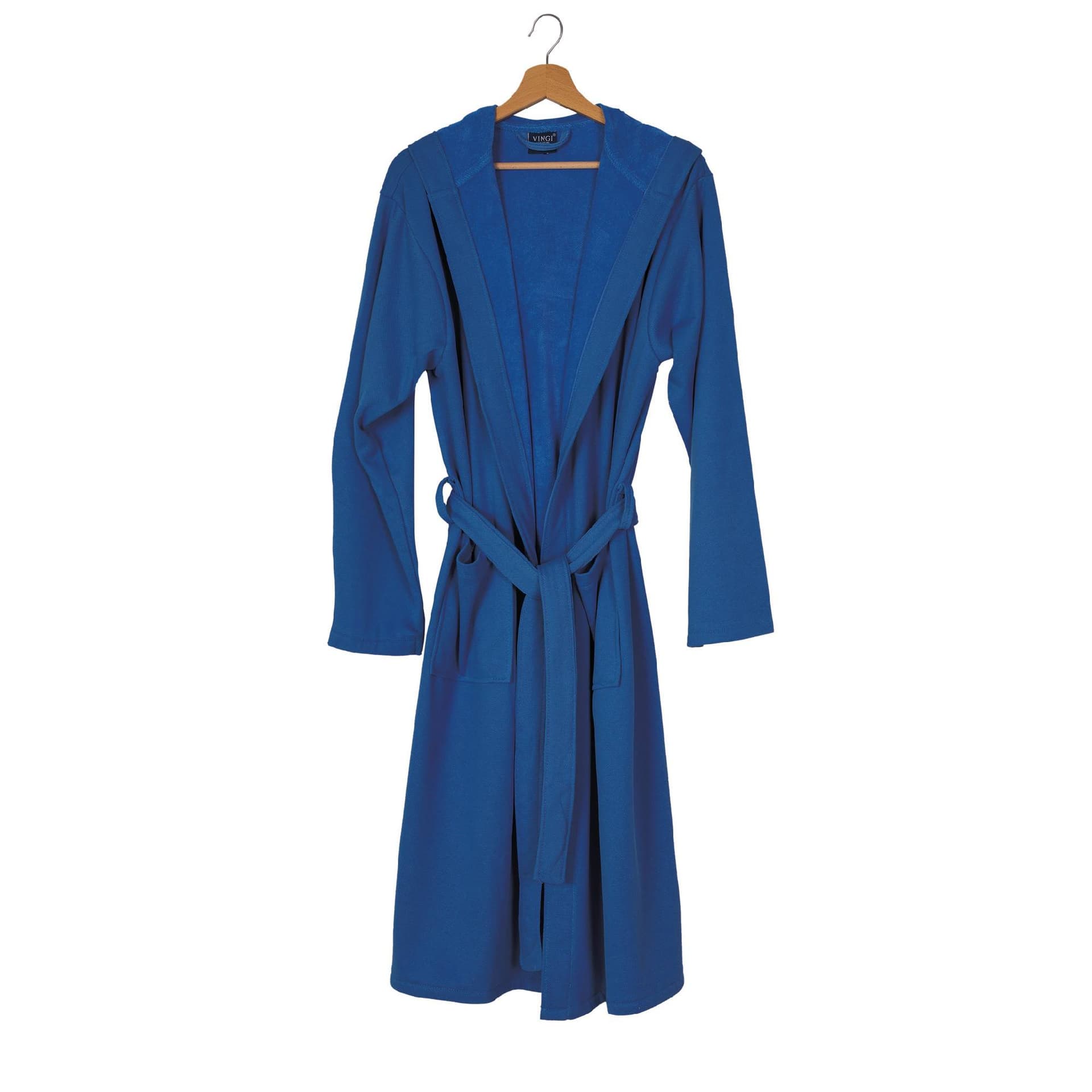 Accappatoio in Microspugna Lisbona Vingi Con Cappuccio e Cinta Unisex - 24