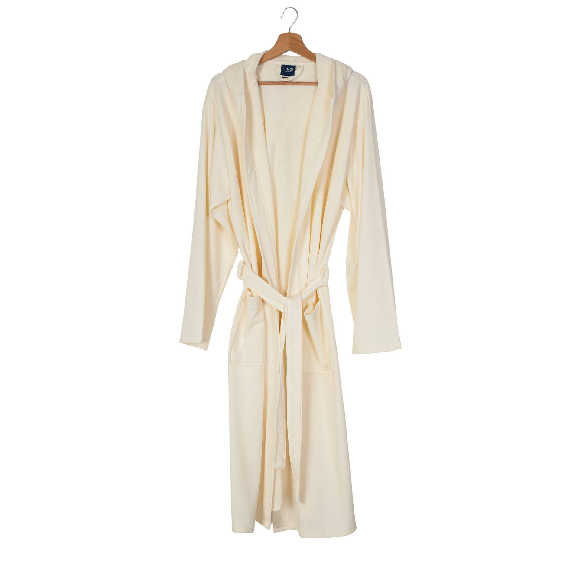 Accappatoio in Microspugna Lisbona Vingi Con Cappuccio e Cinta Unisex - 20