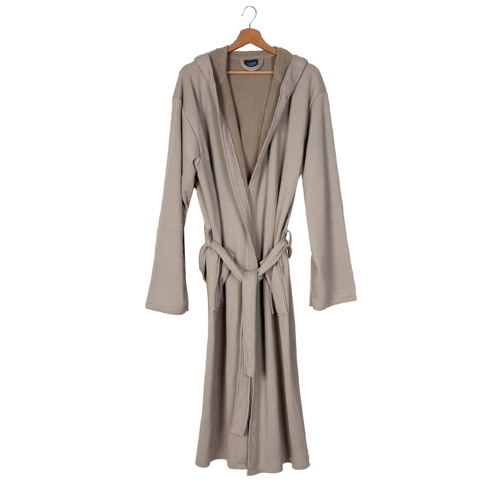 Accappatoio in Microspugna Lisbona Vingi Con Cappuccio e Cinta Unisex - 19