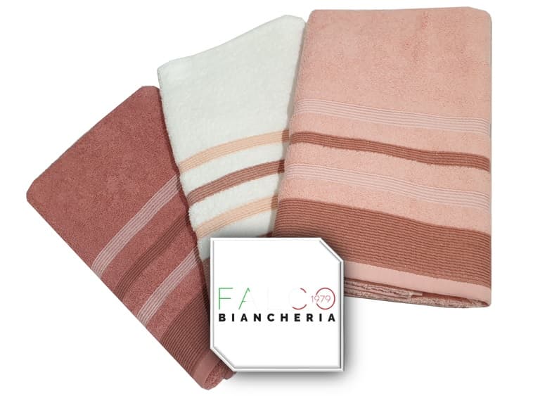 Set di 3 Asciugamani Viso Vingi Multicolor - 9