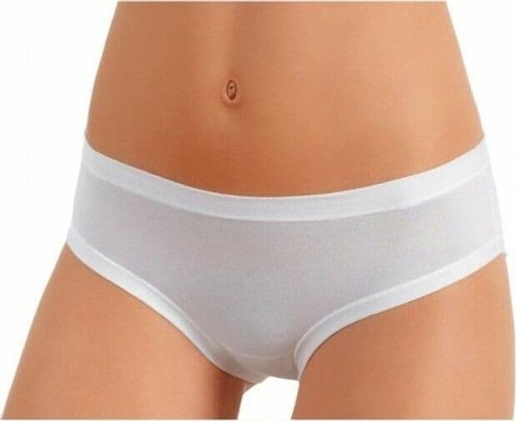 Slip Jadea Mod. 785 Vita Bassa Cotone Elasticizzato Bianco/Nero/Nudo - 7