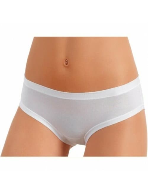 Slip Jadea Mod. 785 Vita Bassa Cotone Elasticizzato Bianco/Nero/Nudo - 7