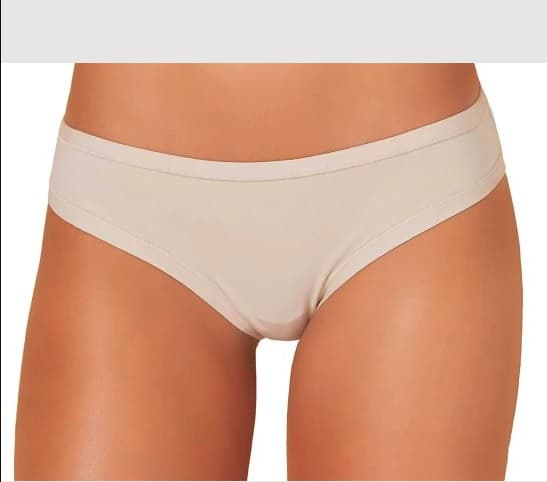 Slip Jadea Mod. 785 Vita Bassa Cotone Elasticizzato Bianco/Nero/Nudo - 5