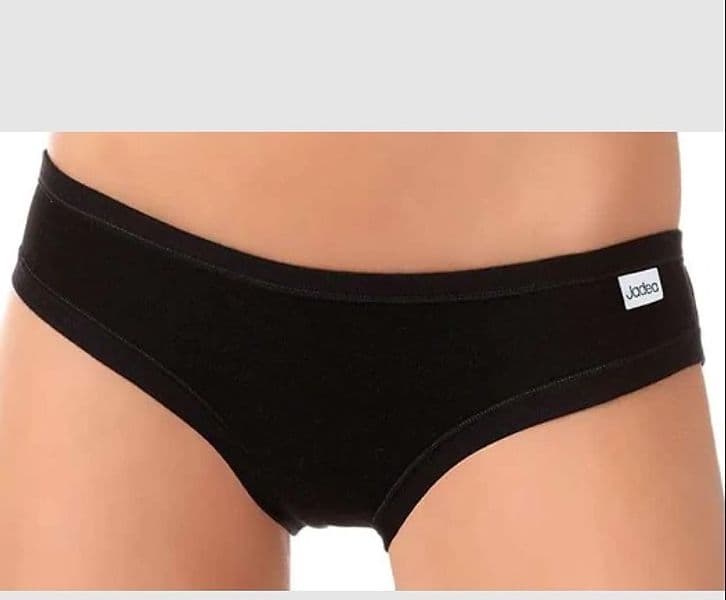 Slip Jadea Mod. 785 Vita Bassa Cotone Elasticizzato Bianco/Nero/Nudo - 6