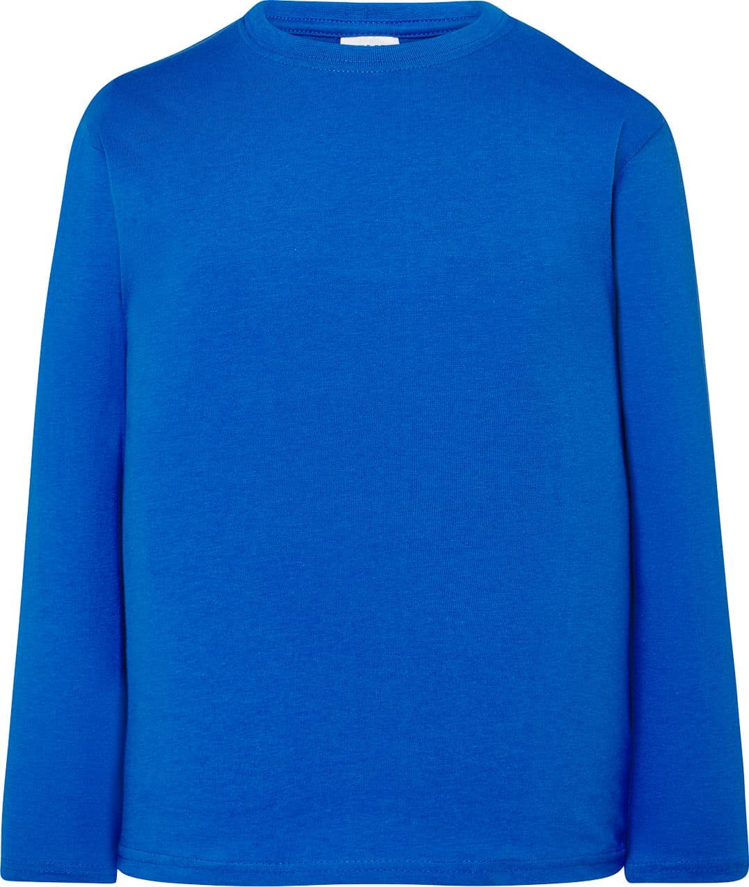 T-shirt manica lunga personalizzabile bambina/o 100% cotone - jhk – Royal Blue, 3-4 – maglia