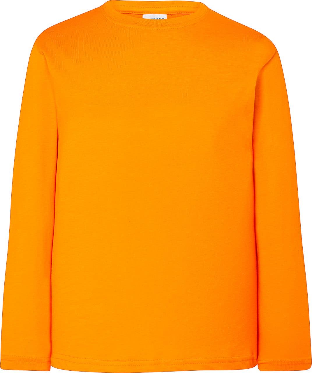 T-shirt manica lunga personalizzabile bambina/o 100% cotone - jhk – Arancio, 3-4 – giacca