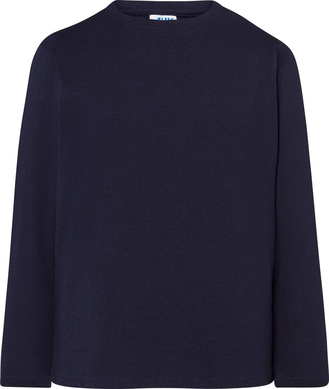 T-shirt manica lunga personalizzabile bambina/o 100% cotone - jhk – navy, 3-4 – giacca