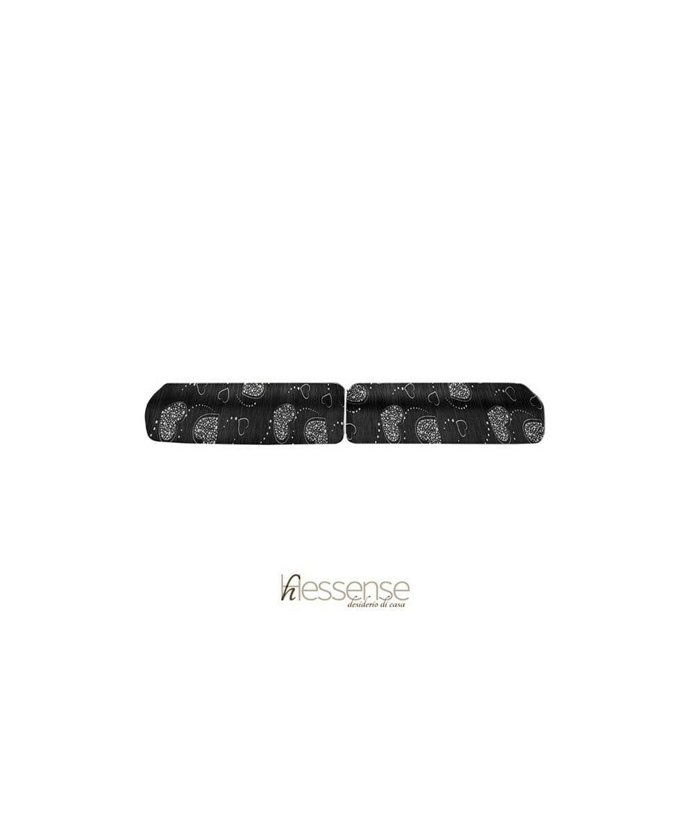 Coppia Copricuscini Brio Hessense Cuori - 12