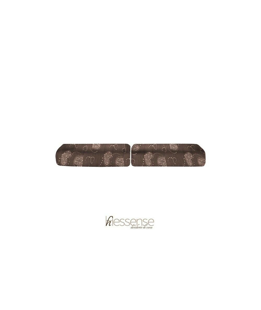 Coppia Copricuscini Brio Hessense Cuori - 11