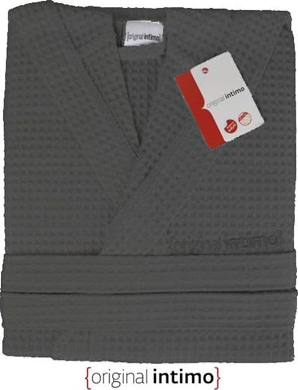 Accappatoio Nido d'Ape Original Intimo – XXL, Grigio – grigio