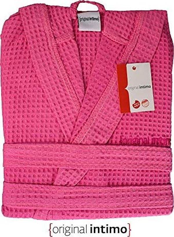Accappatoio Nido d'Ape Original Intimo – XXL, Fucsia – rosa