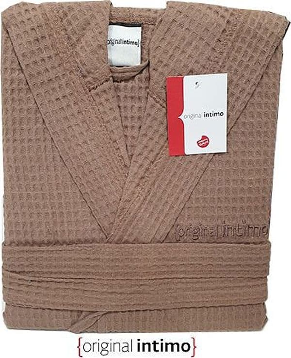 Accappatoio Nido d'Ape Original Intimo – XXL, Sabbia – giacca