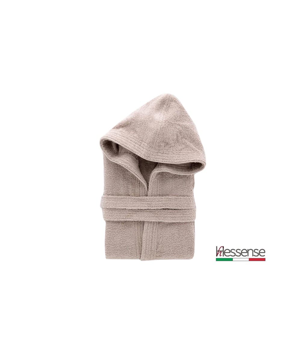 Accappatoio con Cappuccio Hessense Tinta Unita - 10
