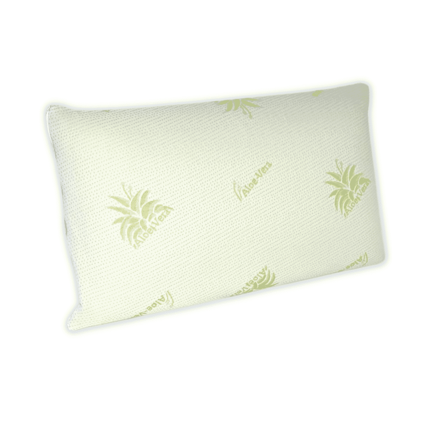 Cuscino Guanciale Memory Form in Aloe Vera Anallergico Altezza 15 Cm – tessuto