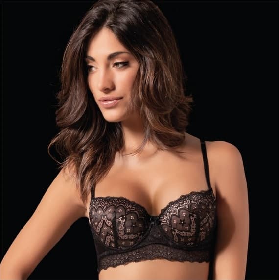 Reggiseno Love And Bra Chantal Balconcino Imbottito Con Ferretto Coppa B - 6