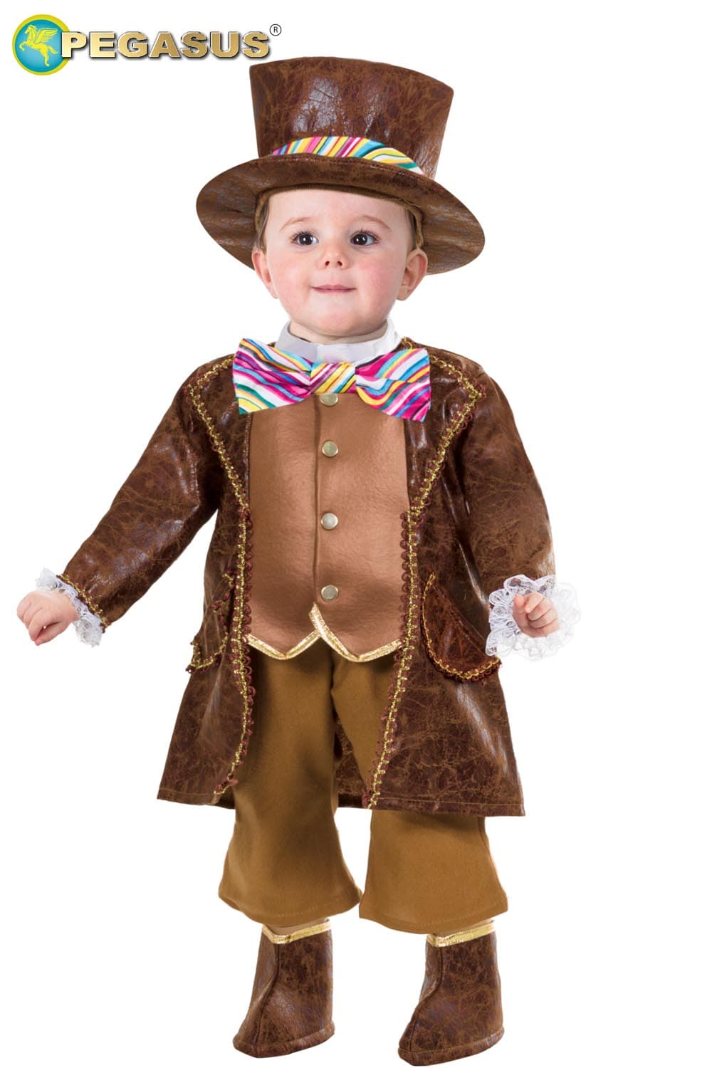COSTUME CARNEVALE  IL CAPPELLAIO MAGICO  BIMBO DA 10 A 36 MESI - PEGASUS 2122 - 5