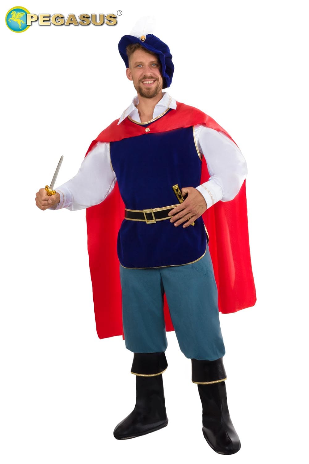 COSTUME CARNEVALE PRINCIPE DELLE FIABE DA ADULTO - 4