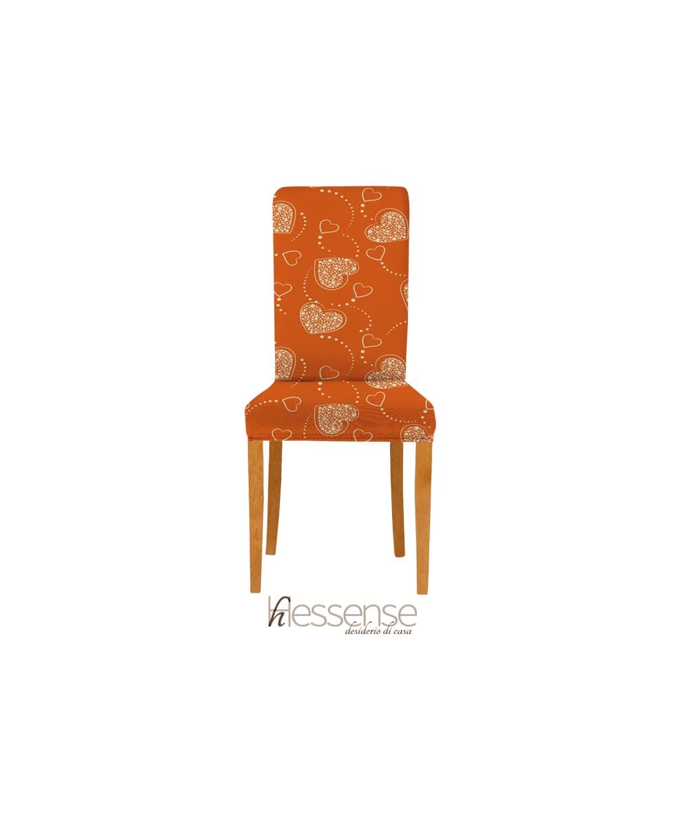 Coppia Coprisedia Con Schienale Elasticizzato Brio Hessense Linea Cuori - 13