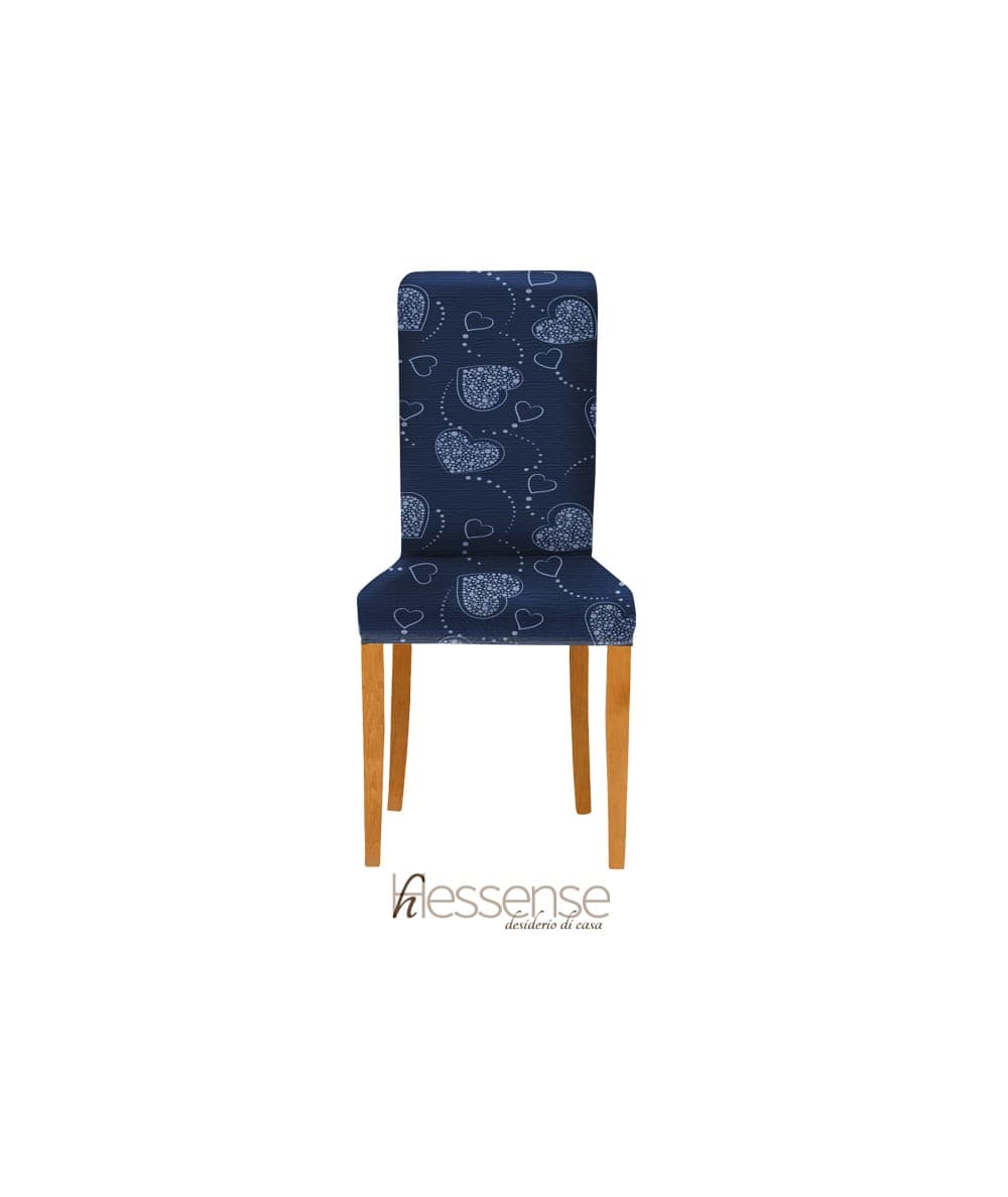 Coppia Coprisedia Con Schienale Elasticizzato Brio Hessense Linea Cuori - 20