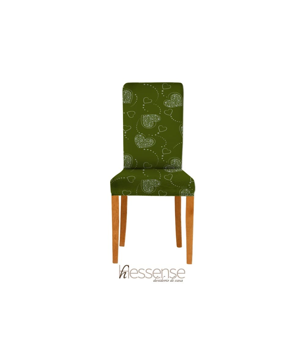 Coppia Coprisedia Con Schienale Elasticizzato Brio Hessense Linea Cuori - 19