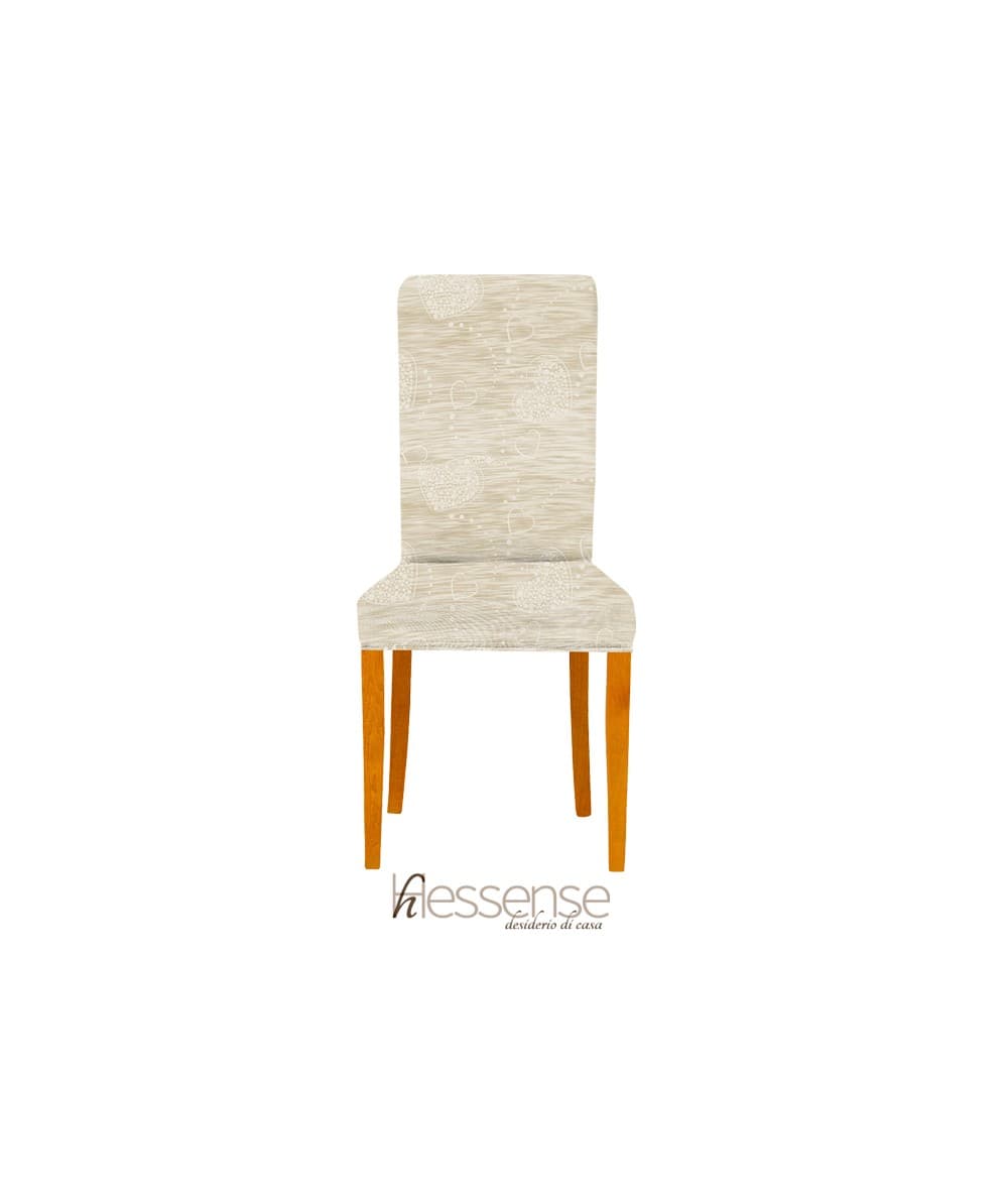 Coppia Coprisedia Con Schienale Elasticizzato Brio Hessense Linea Cuori - 17