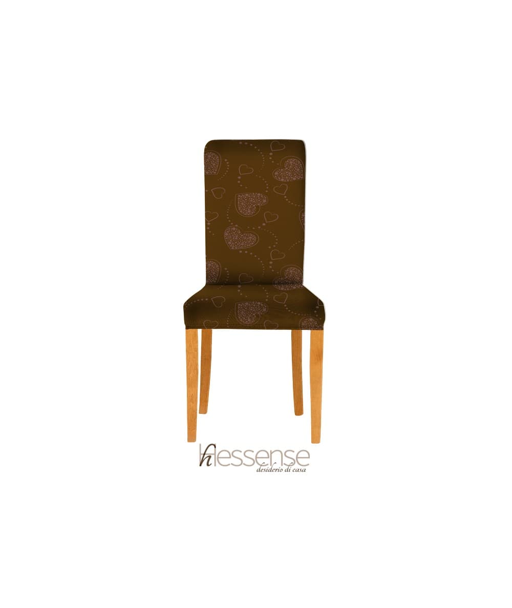 Coppia Coprisedia Con Schienale Elasticizzato Brio Hessense Linea Cuori - 21