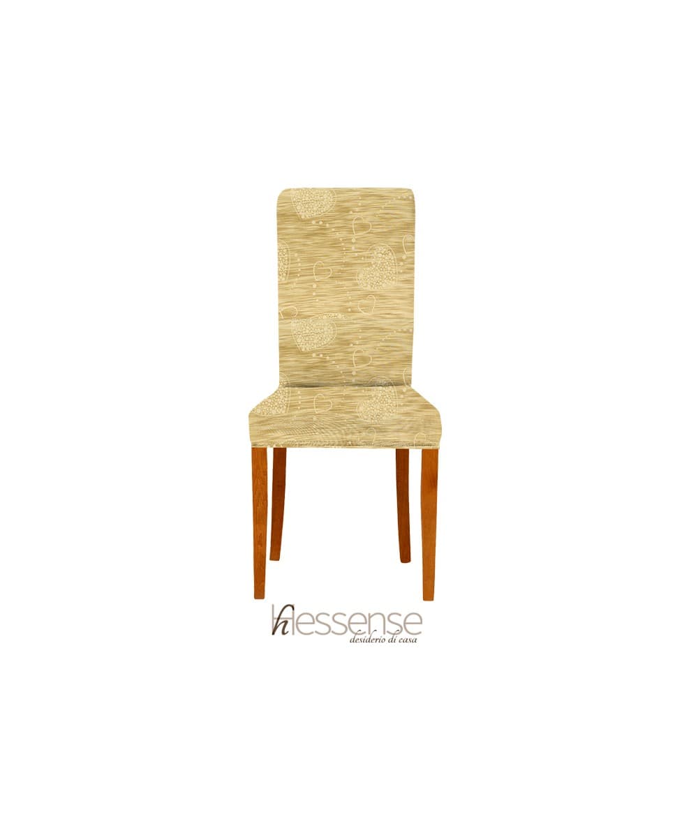 Coppia Coprisedia Con Schienale Elasticizzato Brio Hessense Linea Cuori - 16