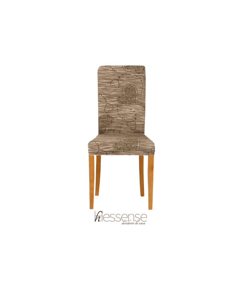 Coppia Coprisedia Con Schienale Elasticizzato Brio Hessense Linea Cuori - 24